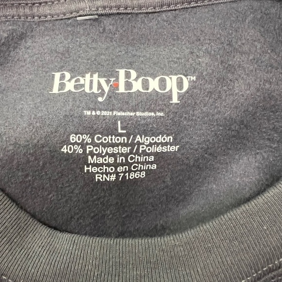 Betty Boop - Women’s Graphic Oversized Sweatshirt  - L - Picture 6 of 7